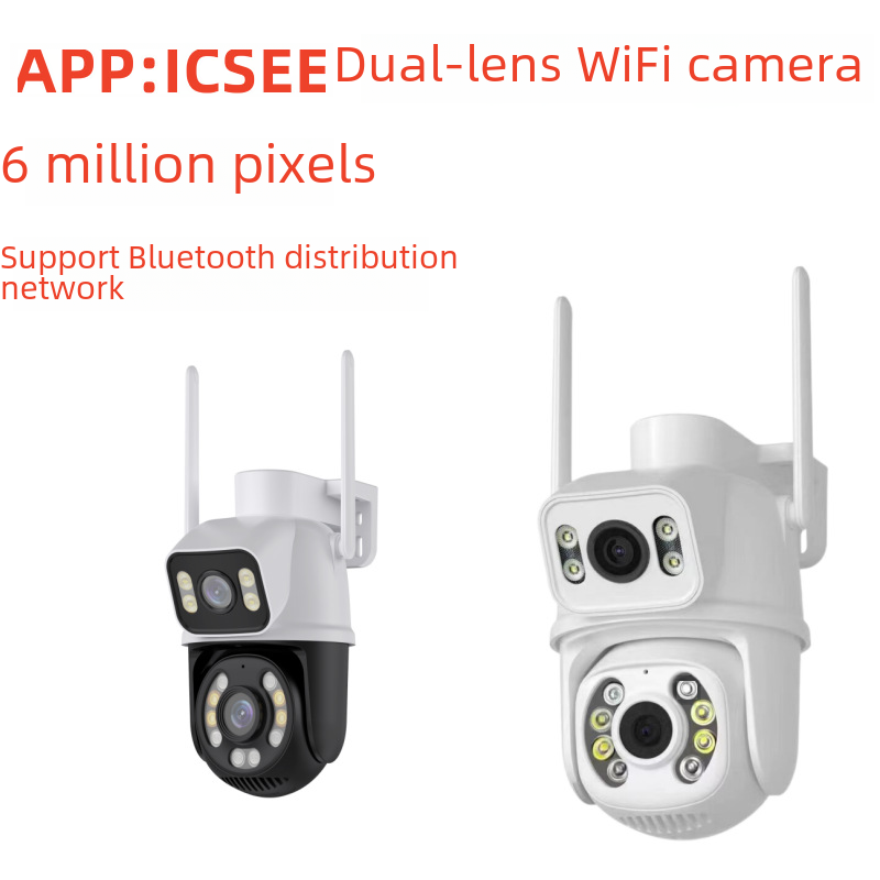 Wireless HD Color Surveillance Camera with Night Vision